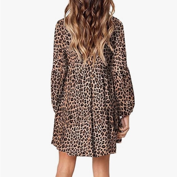 Canikat Animal Print Swing Dress - Picture 3 of 7